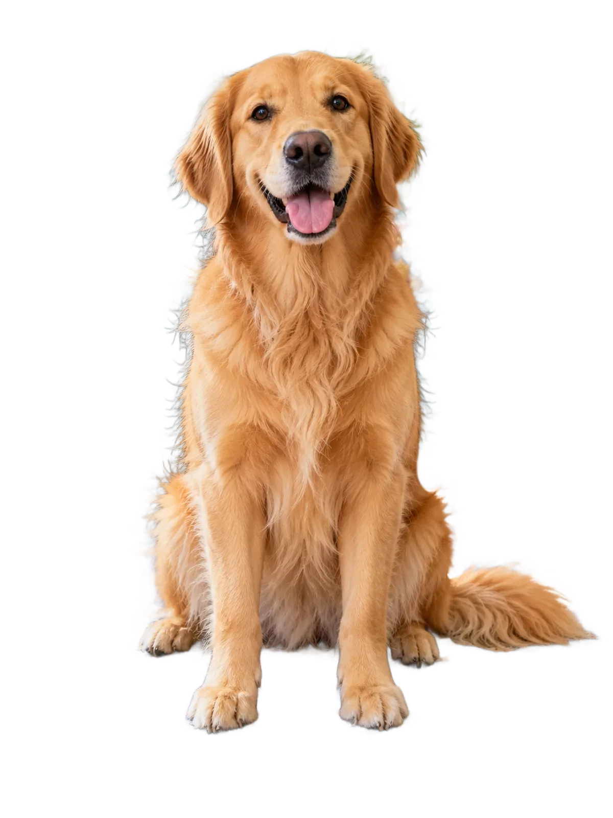 Subject isolated on a transparent background